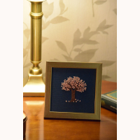 Cherry Blossom framed hand embroidery
