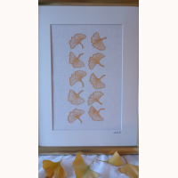 The Dance of the Autumn Gold Leaves
