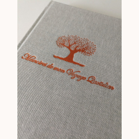 Memoirs of My Daily Journey Journal debossed title