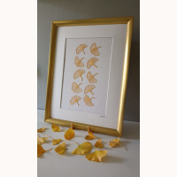 The Dance of the Autumn Gold Leaves